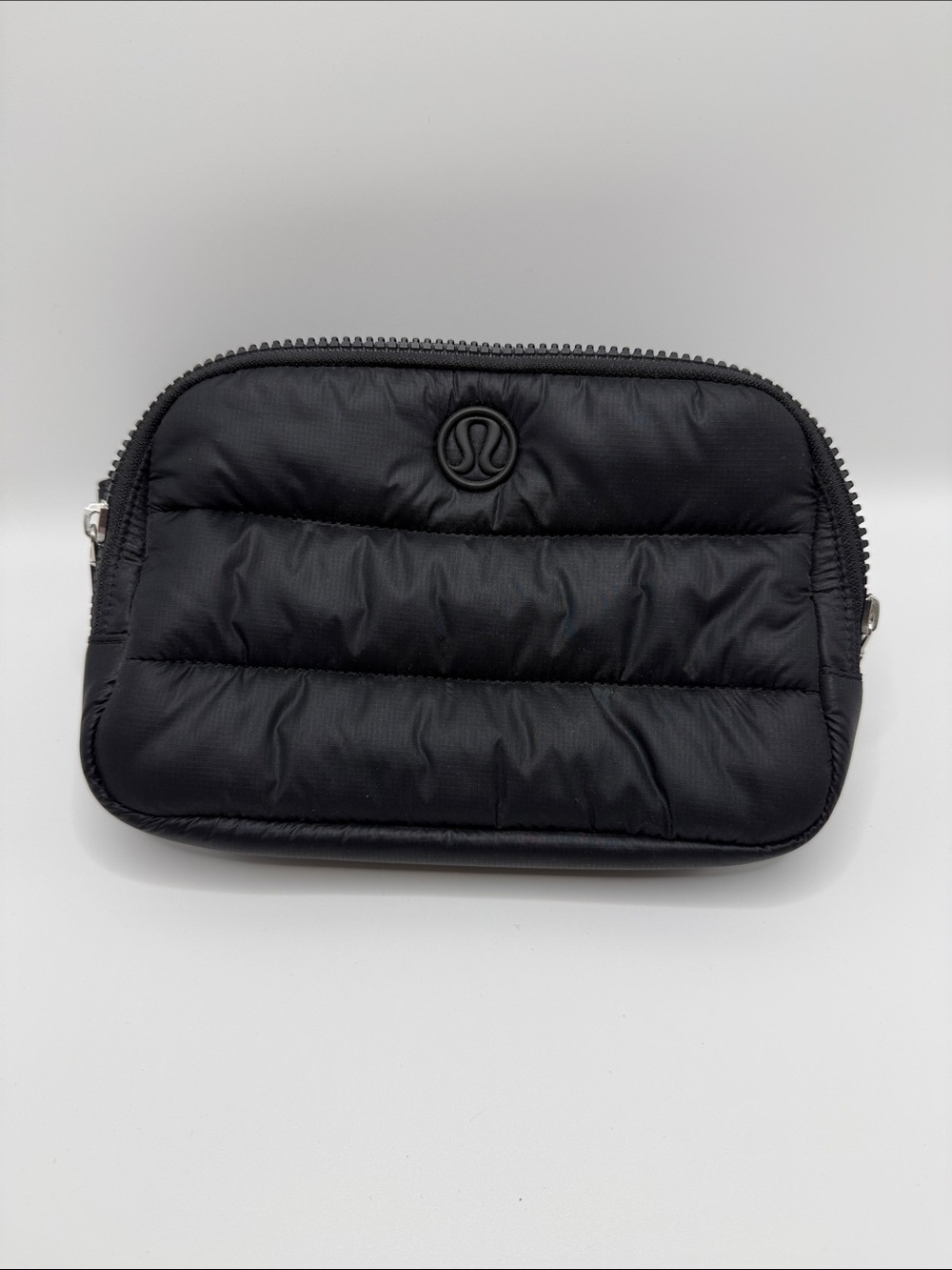 lululemon athletica Black Quilted Toiletry Pouch